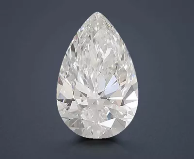 3.02ct E VS1 Rare Carat Ideal Cut Pear Lab Grown Diamond