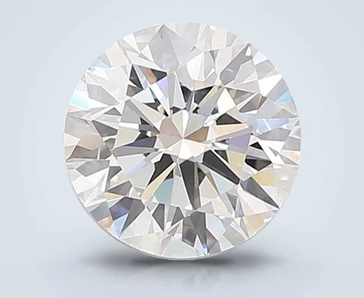 4.25ct D VVS1 Rare Carat Ideal Cut Round Lab Grown Diamond