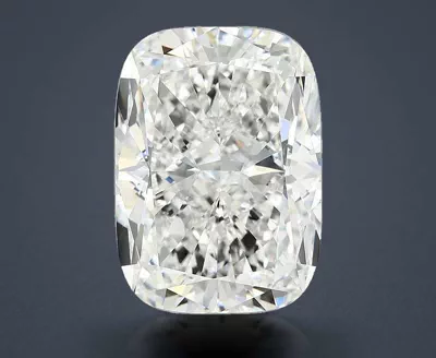 9.75ct E VVS2 Rare Carat Ideal Cut Cushion Lab Grown Diamond