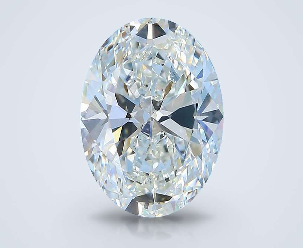 4.01ct I VS2 Rare Carat Ideal Cut Oval Diamond