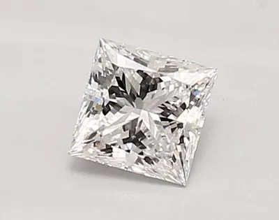 0.75ct D VVS1 Rare Carat Ideal Cut Princess Lab Grown Diamond