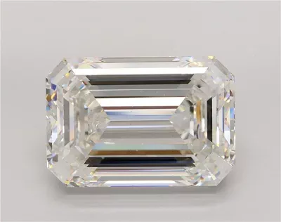 31.82ct G VS1 Rare Carat Ideal Cut Emerald Lab Grown Diamond