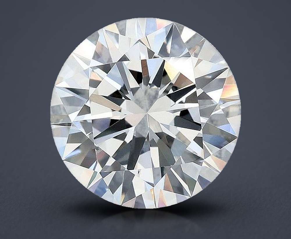 7.60ct F VVS2 Excellent Cut Round Lab Grown Diamond