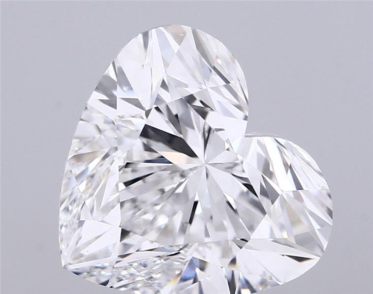 7.01ct E VS1 Very Good Cut Heart Lab Grown Diamond