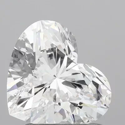 1.36ct D VVS2 Rare Carat Ideal Cut Heart Lab Grown Diamond