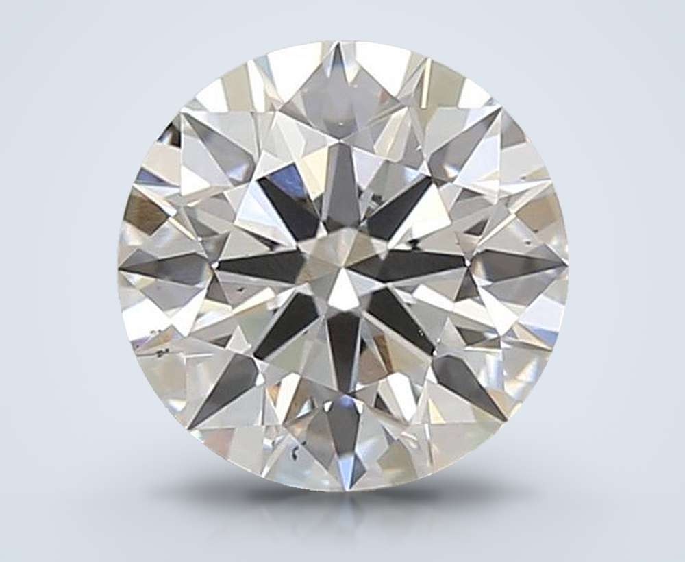 2.00ct E VS2 Rare Carat Ideal Cut Round Lab Grown Diamond