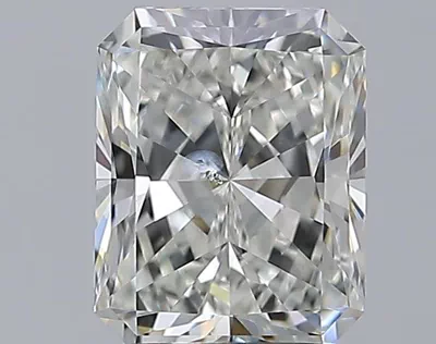 1.70ct I SI2 Rare Carat Ideal Cut Radiant Diamond