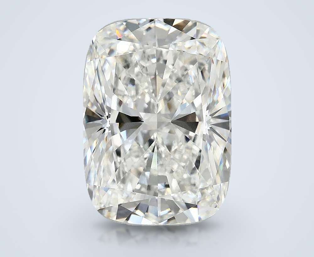 10.16ct F VVS2 Rare Carat Ideal Cut Cushion Lab Grown Diamond