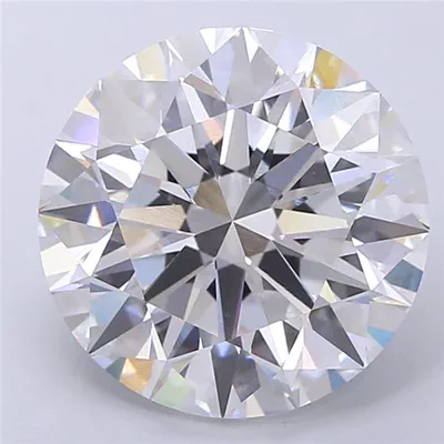 6.55ct E VVS1 Rare Carat Ideal Cut Round Lab Grown Diamond