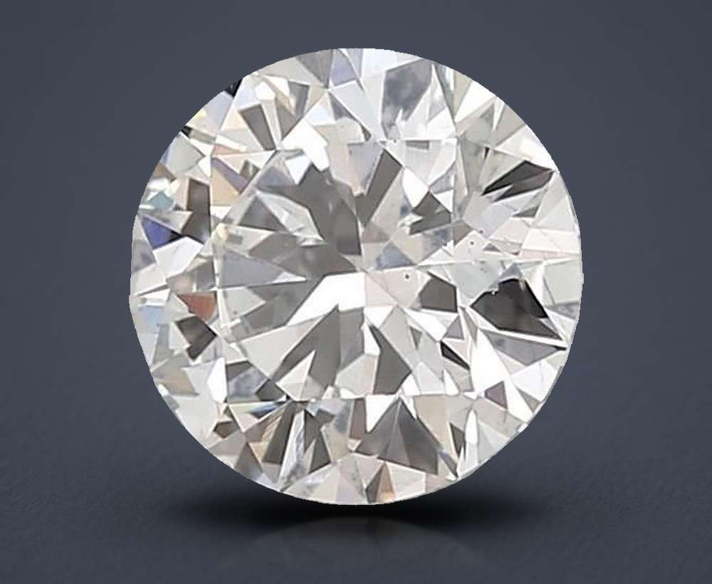 1.51ct F SI1 Very Good Cut Round Lab Grown Diamond