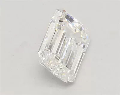 1.31ct E VS1 Rare Carat Ideal Cut Emerald Lab Grown Diamond