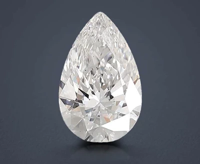 1.26ct E VS2 Rare Carat Ideal Cut Pear Lab Grown Diamond