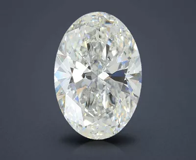 7.44ct G VVS2 Rare Carat Ideal Cut Oval Lab Grown Diamond