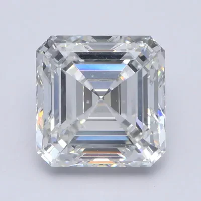 1.70ct H VS2 Rare Carat Ideal Cut Asscher Diamond