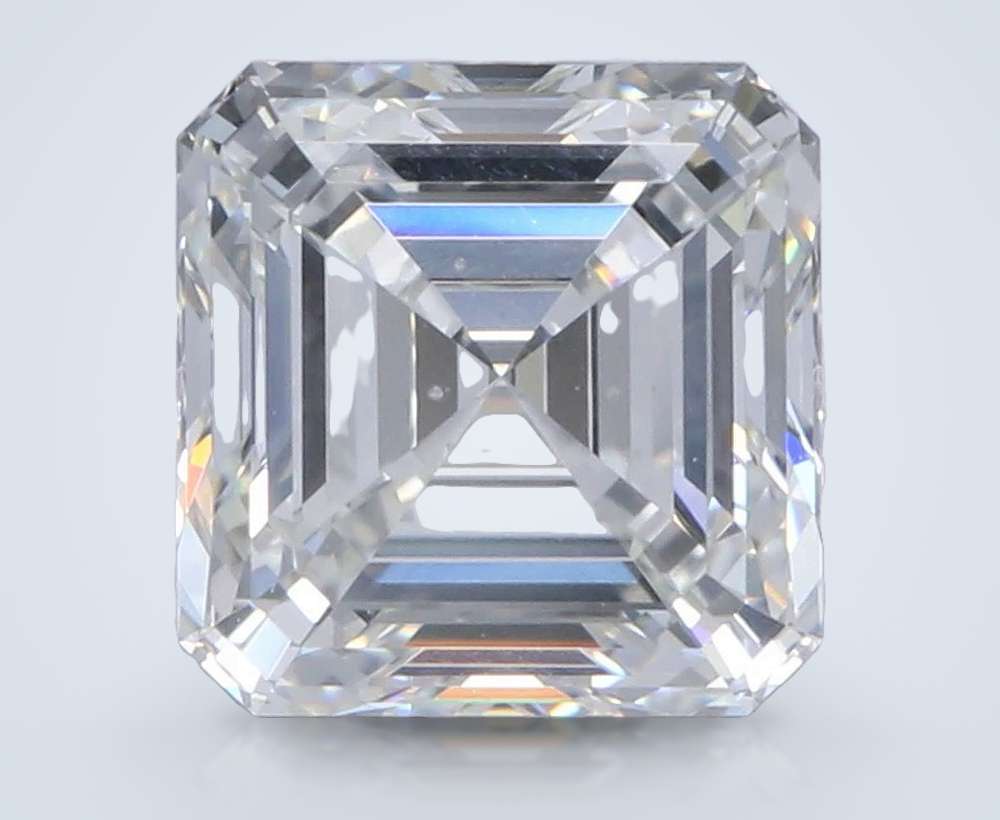 1.70ct H VS2 Rare Carat Ideal Cut Asscher Diamond
