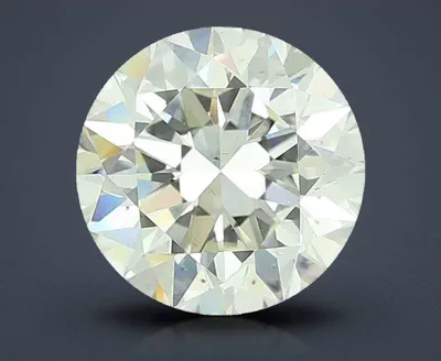3.01ct K VS2 Very Good Cut Round Diamond