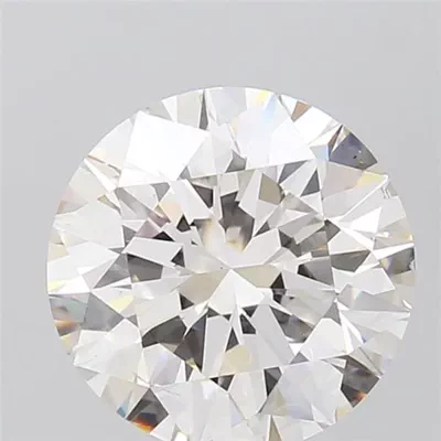 3.72ct J SI1 Rare Carat Ideal Cut Round Diamond