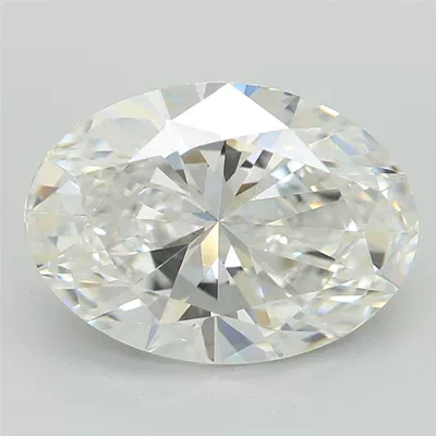 2.05ct D VS1 Rare Carat Ideal Cut Oval Lab Grown Diamond