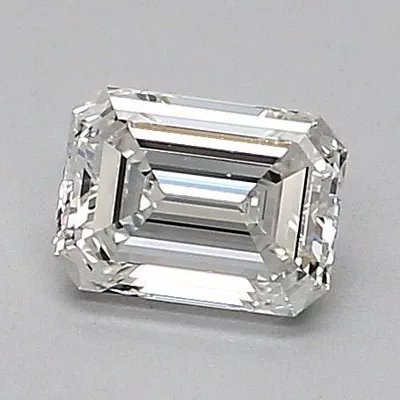 0.50ct F VS1 Excellent Cut Emerald Diamond