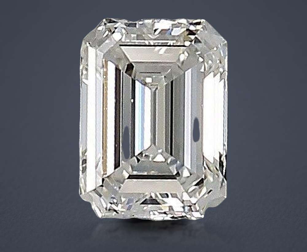 0.50ct F VS1 Rare Carat Ideal Cut Emerald Diamond