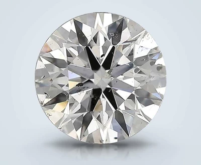 2.05ct E SI2 Rare Carat Ideal Cut Round Diamond