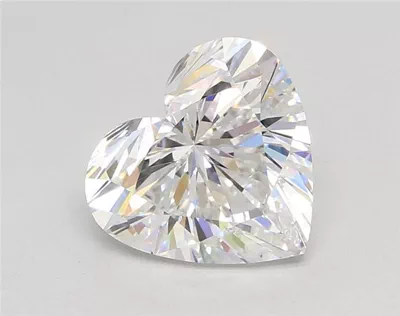 4.05ct D VS1 Rare Carat Ideal Cut Heart Lab Grown Diamond