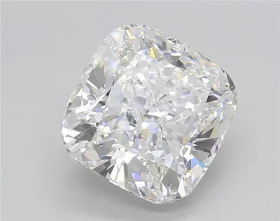 5.02ct E VVS2 Rare Carat Ideal Cut Cushion Lab Grown Diamond