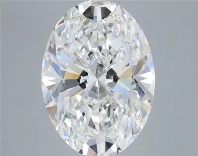 11.57ct F VS1 Rare Carat Ideal Cut Oval Lab Grown Diamond