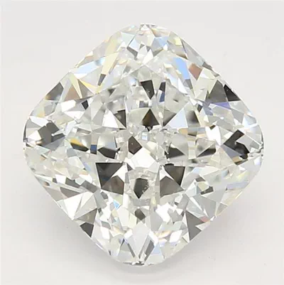 2.51ct F VVS1 Rare Carat Ideal Cut Cushion Lab Grown Diamond