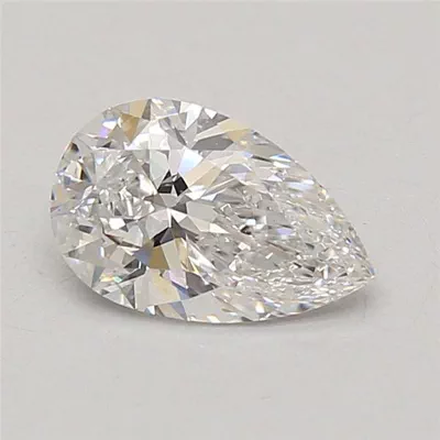 1.43ct D VVS2 Rare Carat Ideal Cut Pear Lab Grown Diamond