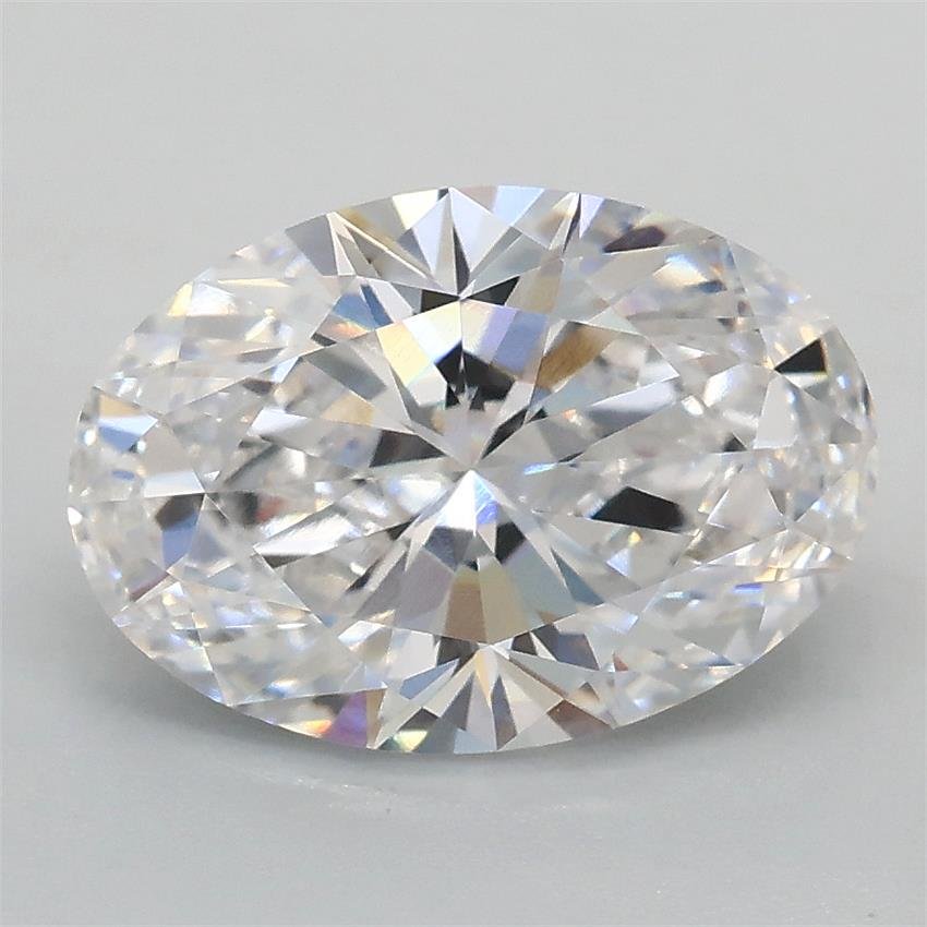 2.06ct D VVS2 Rare Carat Ideal Cut Oval Lab Grown Diamond