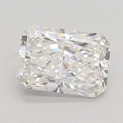 1.05ct F VVS2 Rare Carat Ideal Cut Radiant Lab Grown Diamond