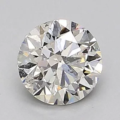 0.61ct I SI2 Rare Carat Ideal Cut Round Diamond