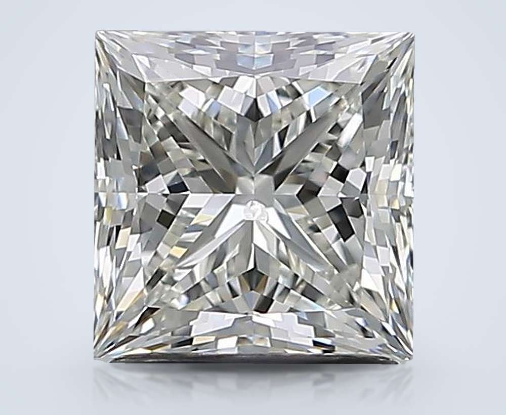 1.71ct J SI2 Rare Carat Ideal Cut Princess Diamond
