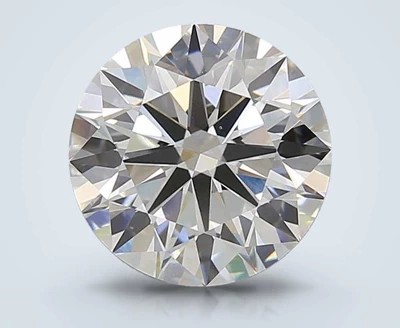 3.09ct E VS1 Rare Carat Ideal Cut Round Lab Grown Diamond