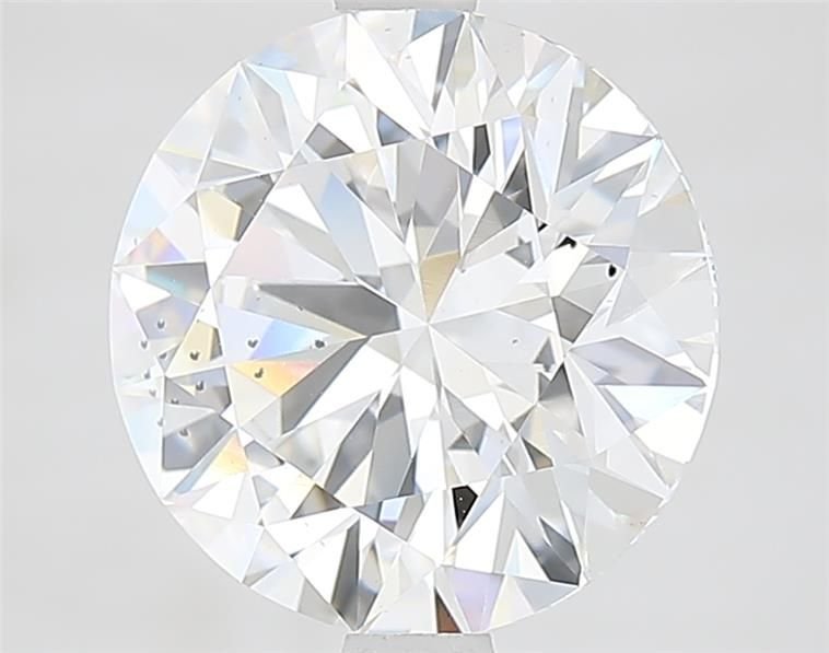 3.03ct F SI1 Rare Carat Ideal Cut Round Lab Grown Diamond