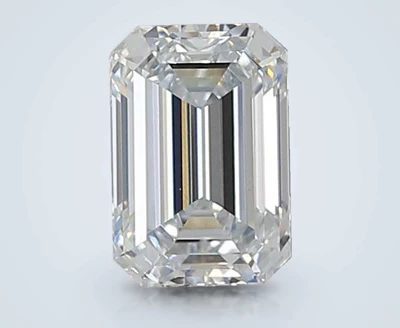 1.10ct E VS1 Rare Carat Ideal Cut Emerald Lab Grown Diamond