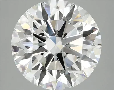5.29ct E VS2 Excellent Cut Round Lab Grown Diamond