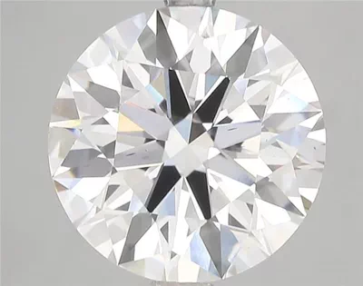 5.56ct F SI1 Rare Carat Ideal Cut Round Lab Grown Diamond