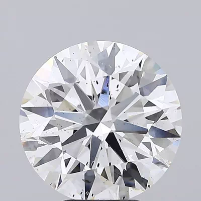 5.02ct E SI2 Excellent Cut Round Lab Grown Diamond