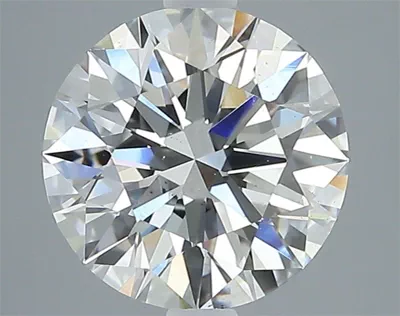 1.95ct D SI1 Rare Carat Ideal Cut Round Diamond