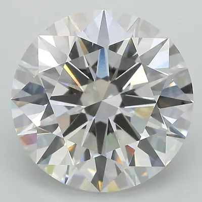 5.09ct G VVS2 Rare Carat Ideal Cut Round Lab Grown Diamond