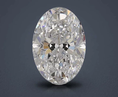 1.72ct E SI1 Rare Carat Ideal Cut Oval Lab Grown Diamond