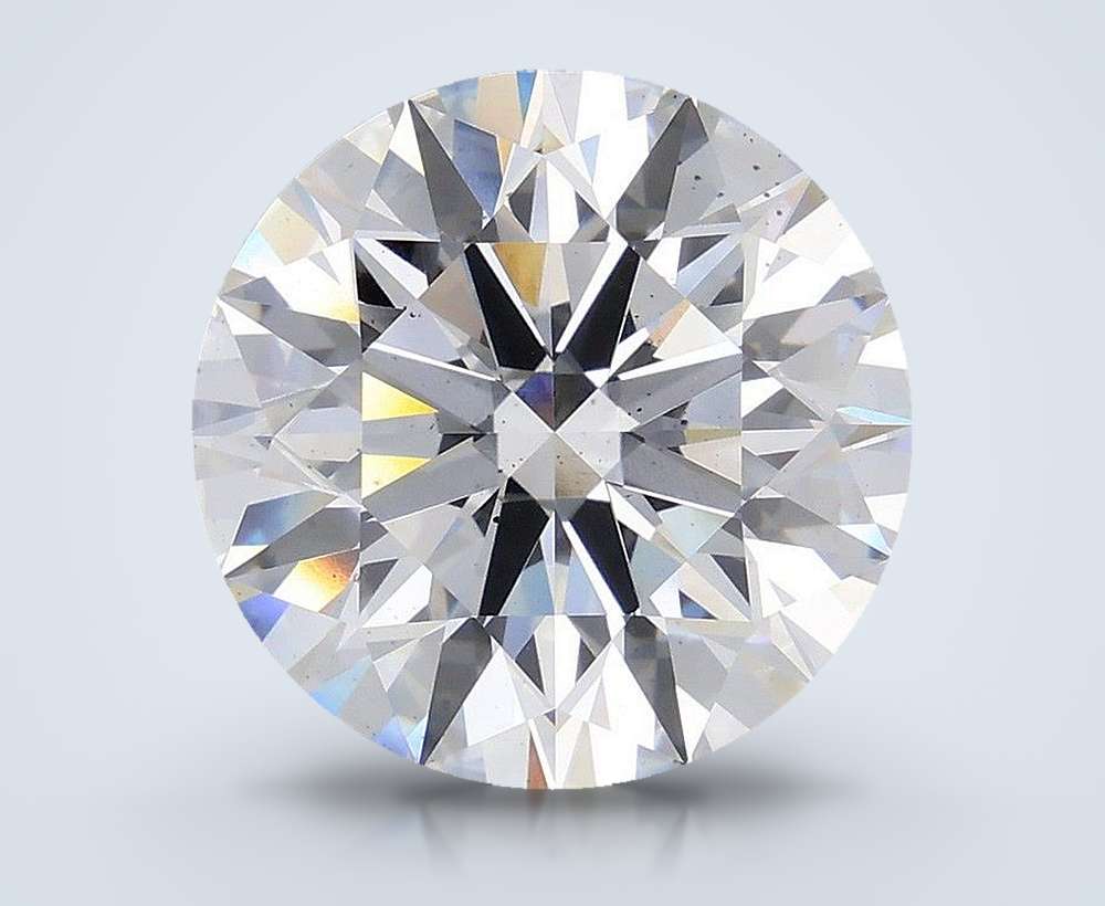 9.10ct E SI1 Rare Carat Ideal Cut Round Lab Grown Diamond