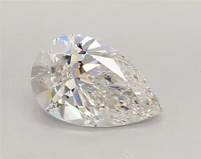 2.03ct F VVS2 Rare Carat Ideal Cut Pear Lab Grown Diamond