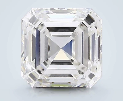 4.13ct H VVS2 Rare Carat Ideal Cut Asscher Lab Grown Diamond