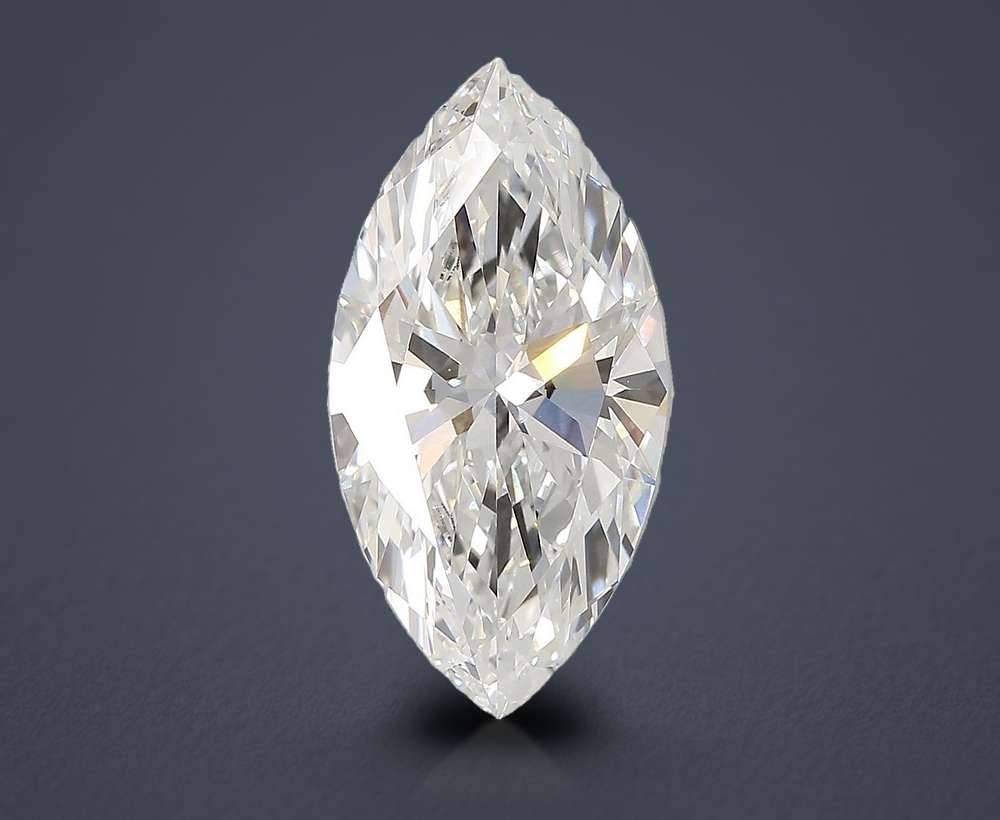 4.09ct E VVS2 Rare Carat Ideal Cut Marquise Lab Grown Diamond