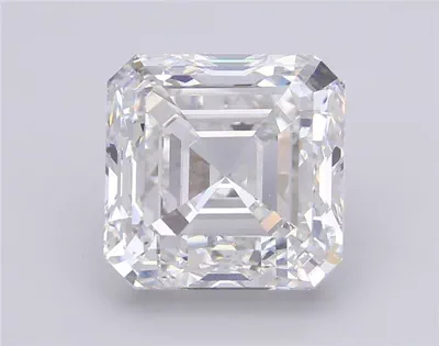 13.08ct F VS1 Rare Carat Ideal Cut Asscher Lab Grown Diamond