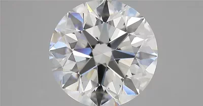 3.21ct F IF Rare Carat Ideal Cut Round Diamond