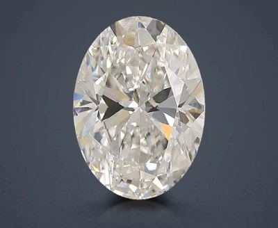 3.05ct E VS1 Rare Carat Ideal Cut Oval Lab Grown Diamond